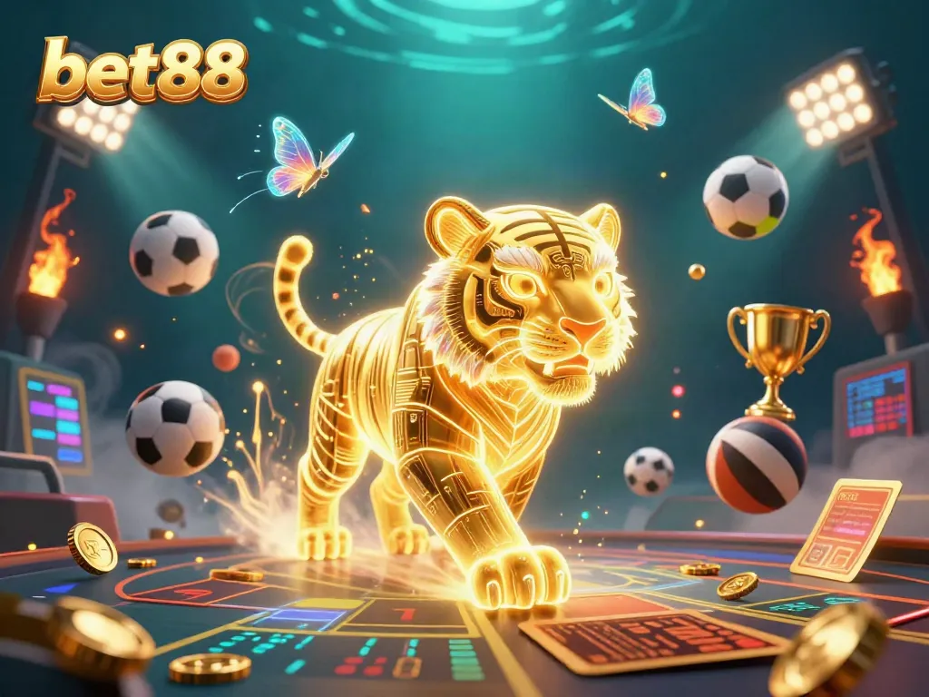 Experience the thrill of bet88 amidst a dynamic casino atmosphere filled with sports and excitement.