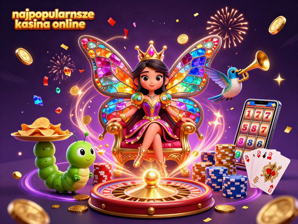 Experience the excitement of najpopularniejsze kasyna online with vibrant casino elements and charm.