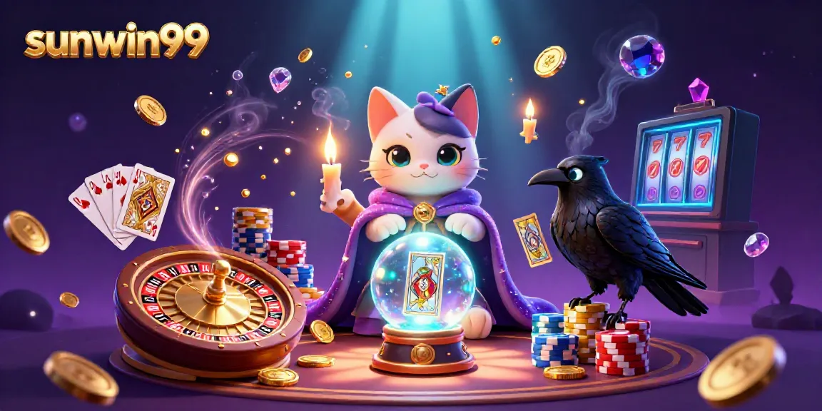 Experience immersive gaming fun with sunwin99 casino characters and vibrant slot visuals.