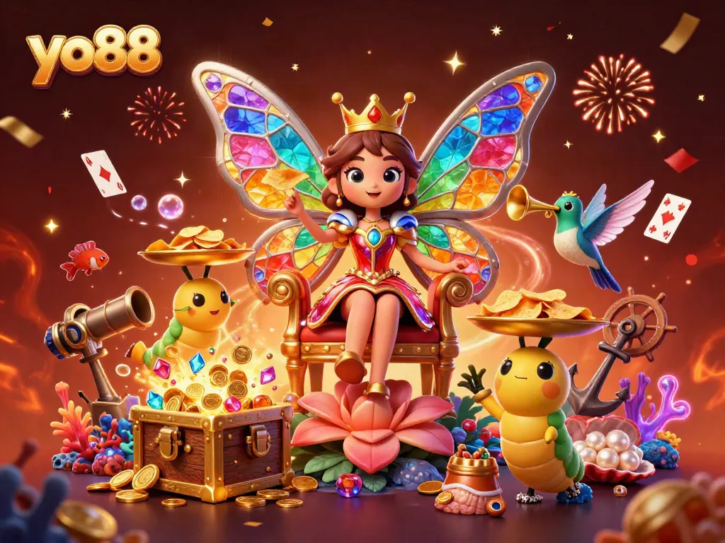 Experience thrilling gameplay with yo88, featuring vibrant characters and dazzling casino themes.