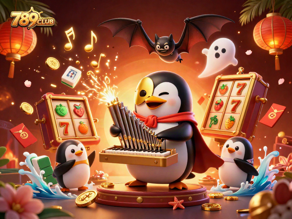 Experience exciting wins with dynamic slots at 789CLUB featuring vibrant casino elements.