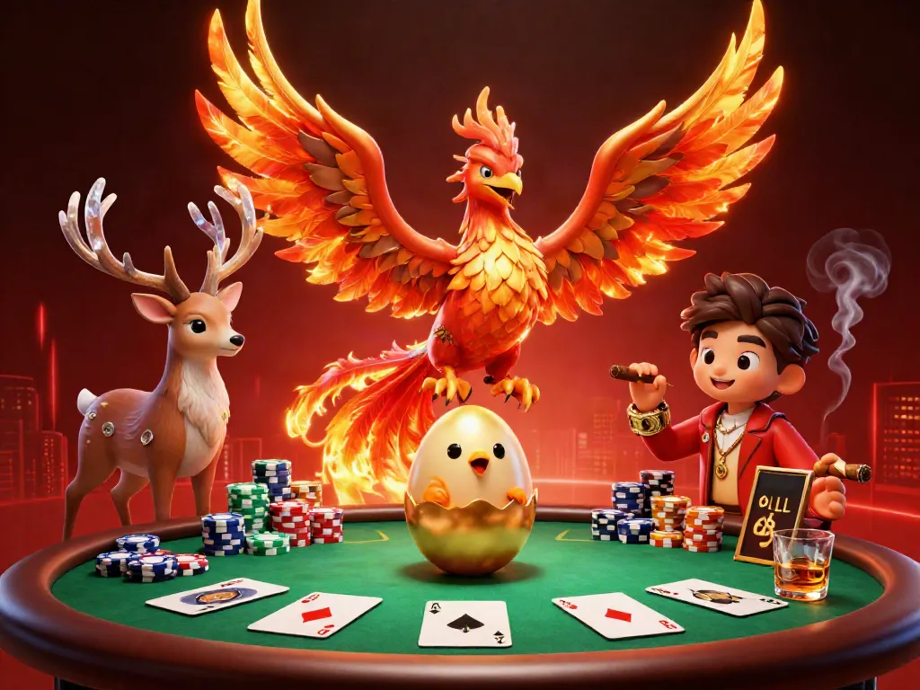 Experience the excitement of ta88 with vibrant casino elements and enchanting characters