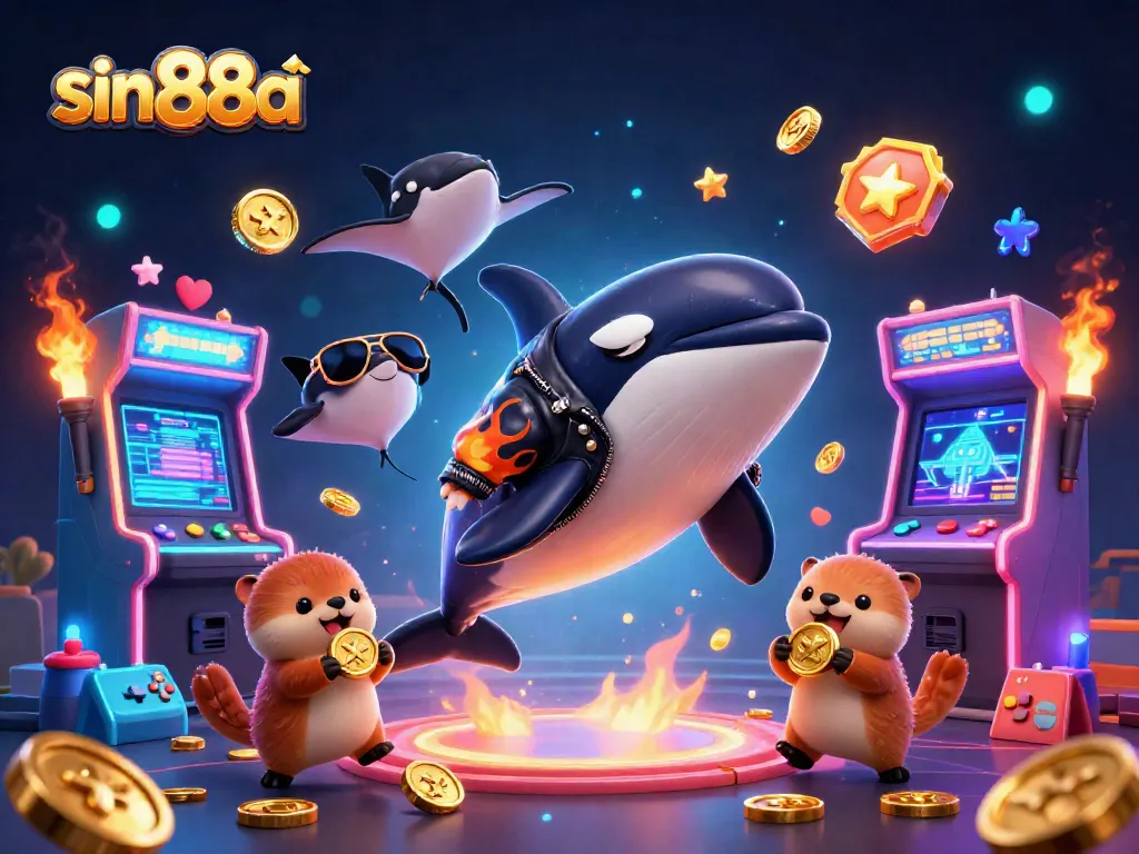 Engage in thrilling gaming at sin88a with vibrant characters and casino elements