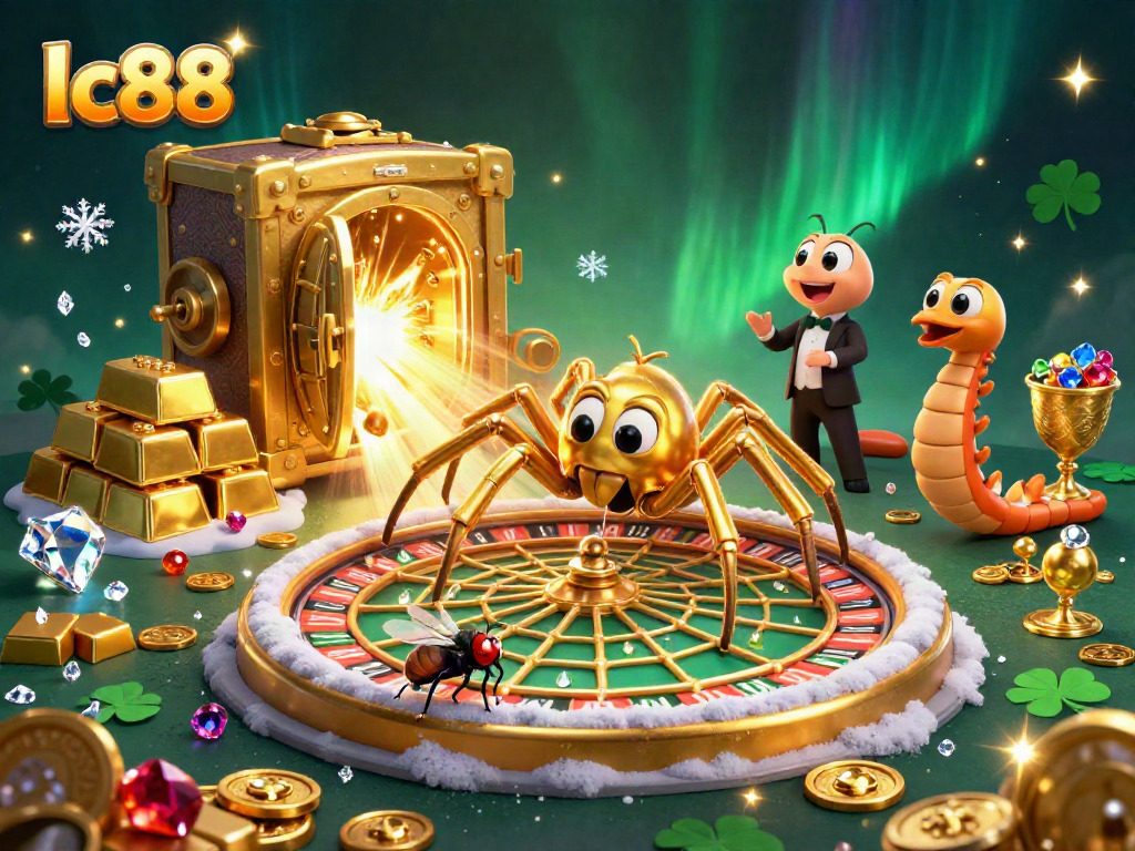 Experience exciting gameplay at lc88 with a captivating casino-themed illustration showcasing vibrant characters and mesmerizing elements.