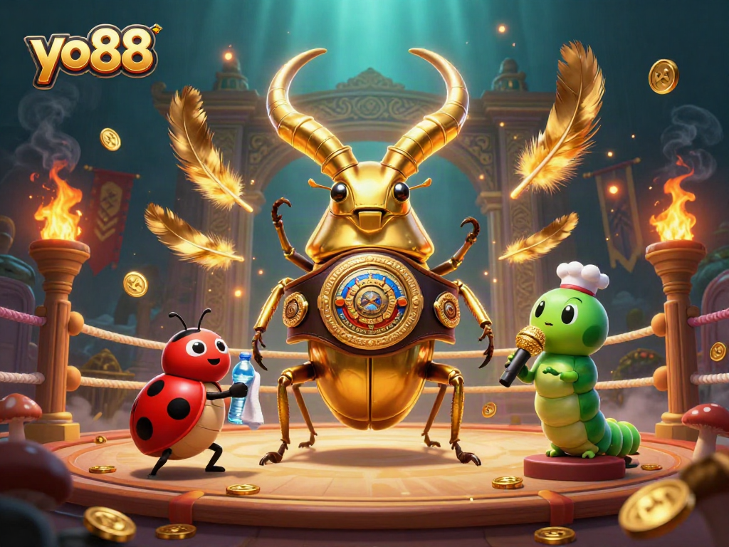 Experience the excitement of yo88 with dynamic gaming action featuring animated 3D characters in a vibrant casino setting.