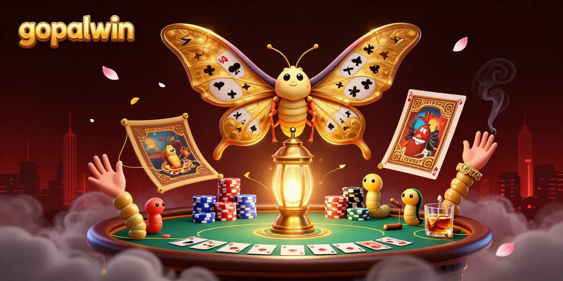 Engage in thrilling games at gopalwin with ornate casino scenes and mythical elements in this vibrant illustration.
