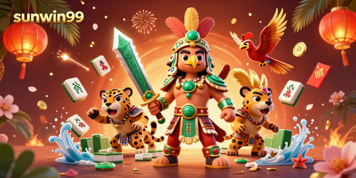 Experience thrilling gameplay with sunwin99 in a vibrant 3D casino scene featuring dynamic characters and elements.